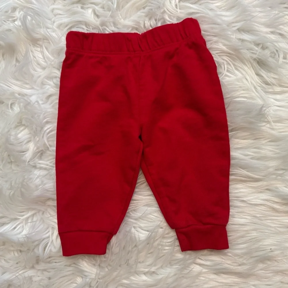 Carter’s Baby‎ Boy Santa Outfit 6M Christmas 2Pc Set Red Holiday